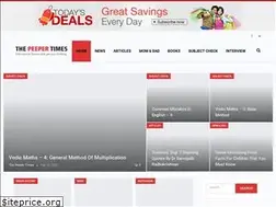 Sites similar to thepeepertimes.com