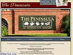Sites similar to thepeninsulahoa.com