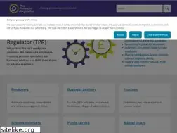 Sites similar to thepensionsregulator.gov.uk