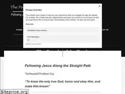 Sites similar to thepeopleofthebook.org