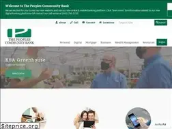 Sites similar to thepeoplescommunitybank.com