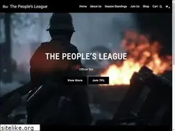 Sites similar to thepeoplesleague.org