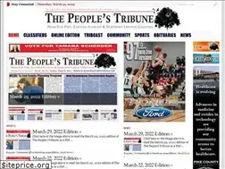 Sites similar to thepeoplestribune.com