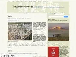 Sites similar to thepeoplesvoice.org