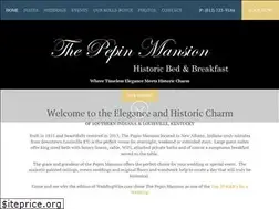 Sites similar to thepepinmansion.com