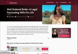 Sites similar to theperfectbride.com