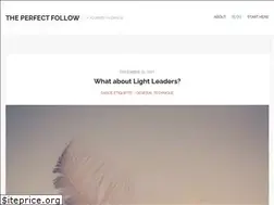 Sites similar to theperfectfollow.com