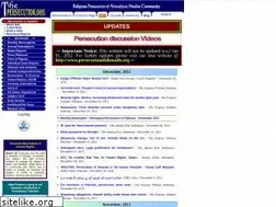 Sites similar to thepersecution.org