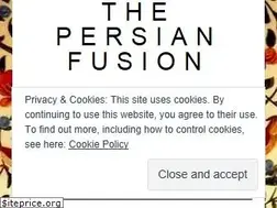 Sites similar to thepersianfusion.com