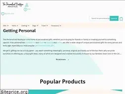 Sites similar to thepersonalisedboutique.com