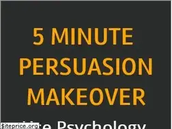 Sites similar to thepersuasionrevolution.com