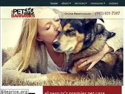 Sites similar to thepetbarracks.com