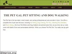 Sites similar to thepetgal.com