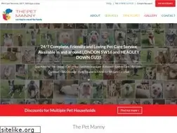 Sites similar to thepetmanny.co.uk