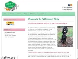 Sites similar to thepetnannyoftrinity.com