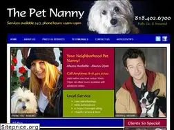 Sites similar to thepetnannys.com