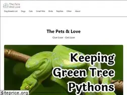 Sites similar to thepetsandlove.com