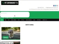 Sites similar to thepetsupermarket.co.uk
