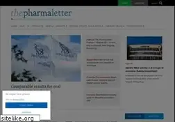 Sites similar to thepharmaletter.com