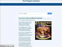 Sites similar to thephilippineliterature.com