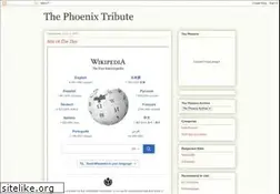 Sites similar to thephoenixtribute.blogspot.com