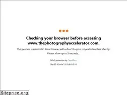 Sites similar to thephotographyaccelerator.com