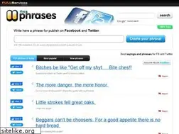 Sites similar to thephrases.com