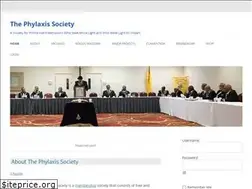 Sites similar to thephylaxis.org