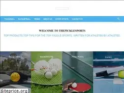 Sites similar to thepicklesports.com