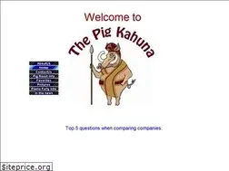 Sites similar to thepigkahuna.com