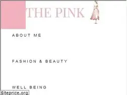 Sites similar to thepinkbrunette.com