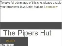 Sites similar to thepipershut.com
