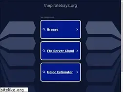 Sites similar to thepiratebayz.org