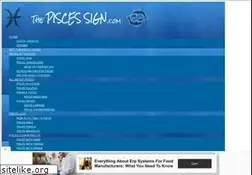 Sites similar to thepiscessign.com
