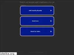 Sites similar to theplatinumcarcompany.co.uk