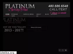 Sites similar to theplatinumspraytan.com