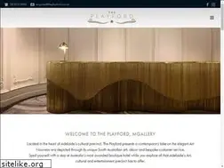 Sites similar to theplayford.com.au