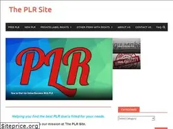 Sites similar to theplrsite.com