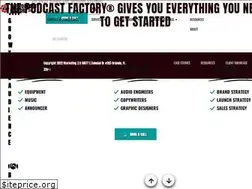 Sites similar to thepodcastfactory.com