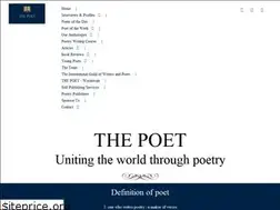 Sites similar to thepoetmagazine.org