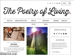 Sites similar to thepoetryofliving.com
