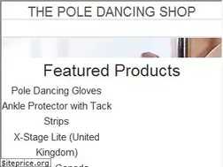 Sites similar to thepoledancingshop.com