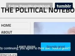 Sites similar to thepoliticalnotebook.com