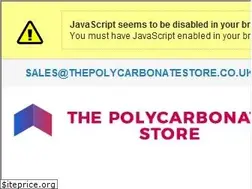 Sites similar to thepolycarbonatestore.co.uk