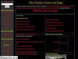 Sites similar to thepontiactransampage.com