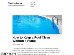 Sites similar to thepoolarea.com