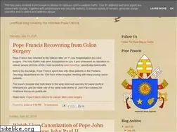 Sites similar to thepopeblog.blogspot.com