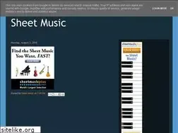Sites similar to thepopsheetmusic.blogspot.com