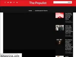 Sites similar to thepopulist.us