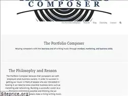 Sites similar to theportfoliocomposer.com